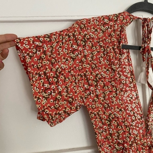 Faithful the Brand Boho Floral Mini Dress Size 4 - Picture 6 of 8